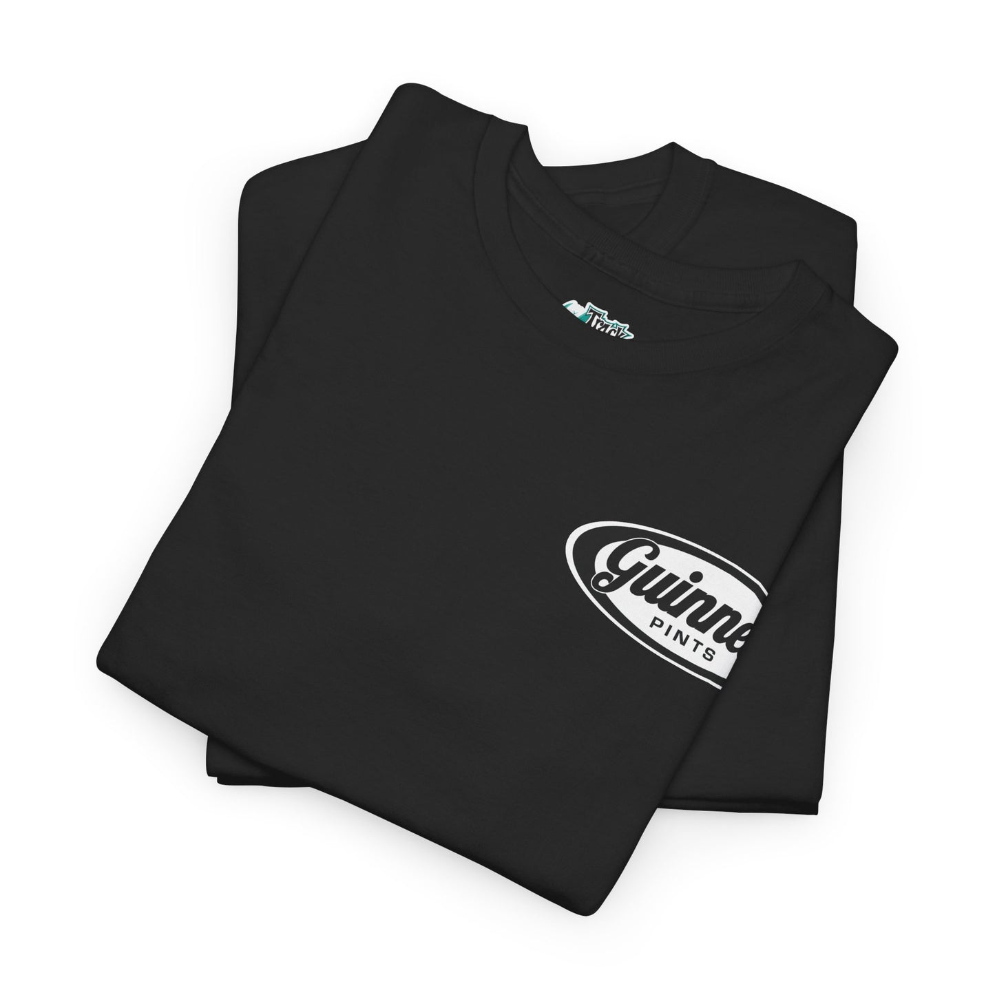 Vintage Guinness Pints Unisex Heavy Cotton Tee - Classic Brewery T-Shirt