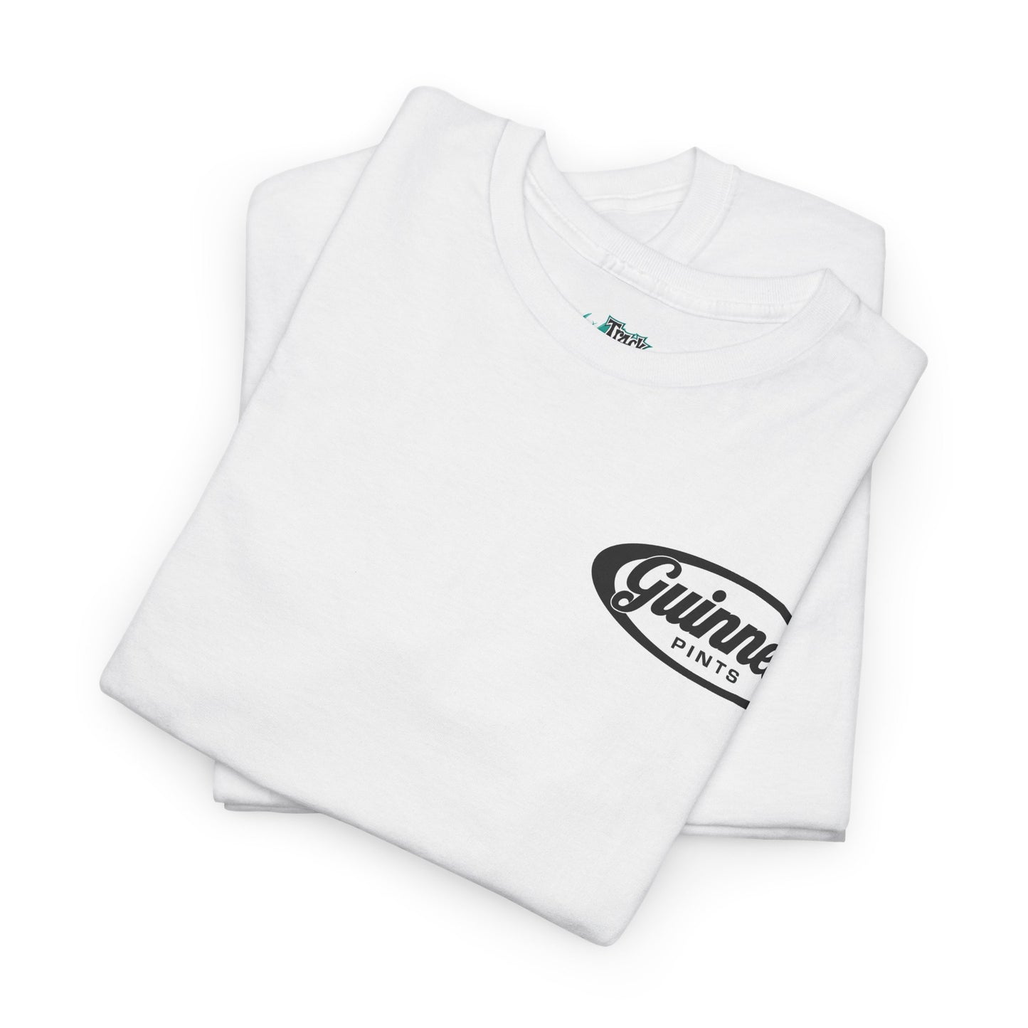 Vintage Guinness Pints Unisex Heavy Cotton Tee - Classic Brewery T-Shirt