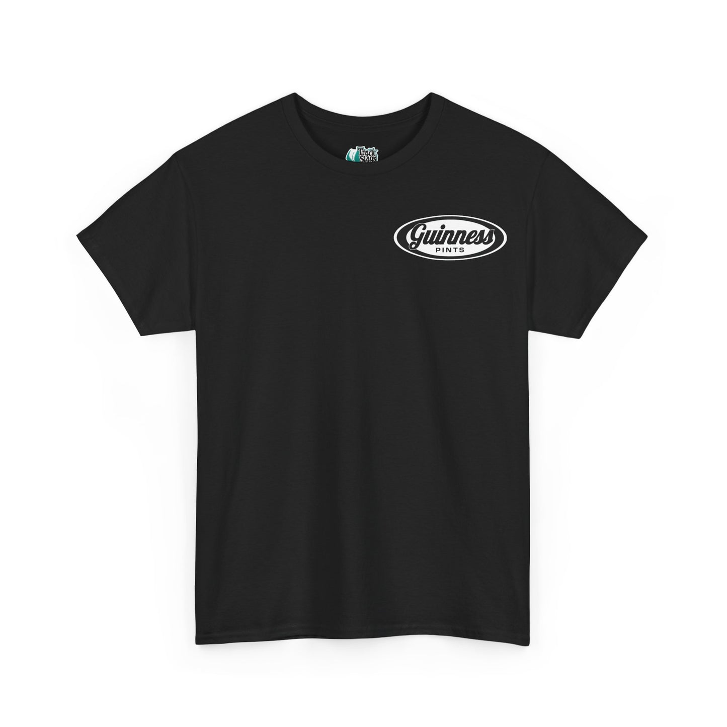 Vintage Guinness Pints Unisex Heavy Cotton Tee - Classic Brewery T-Shirt
