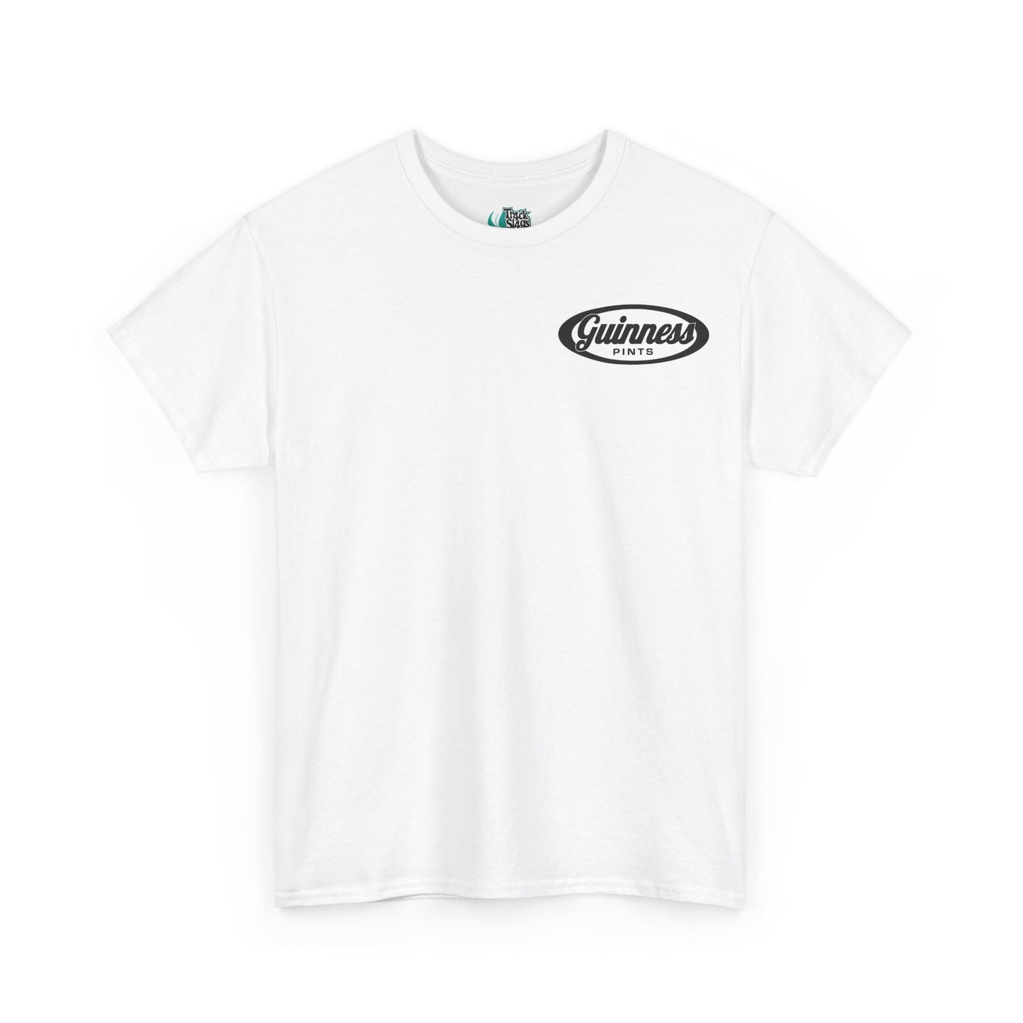Vintage Guinness Pints Unisex Heavy Cotton Tee - Classic Brewery T-Shirt
