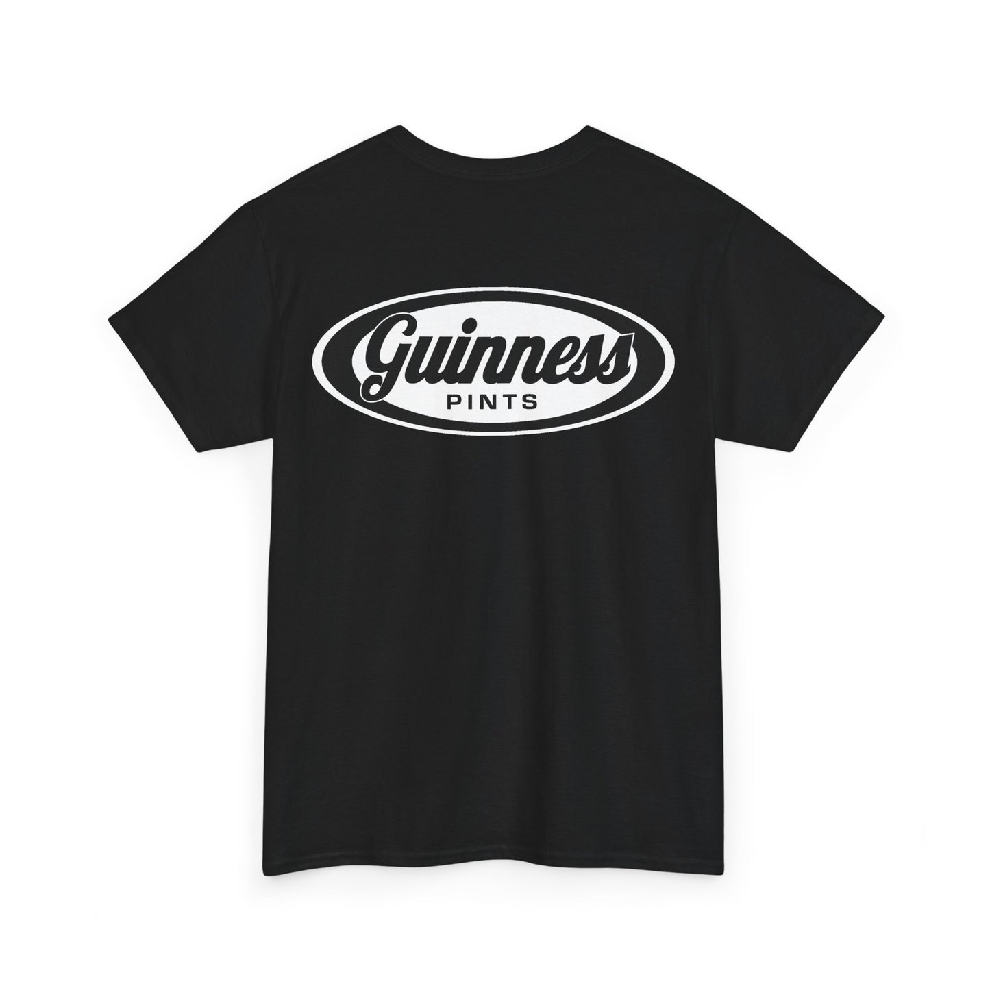 Vintage Guinness Pints Unisex Heavy Cotton Tee - Classic Brewery T-Shirt